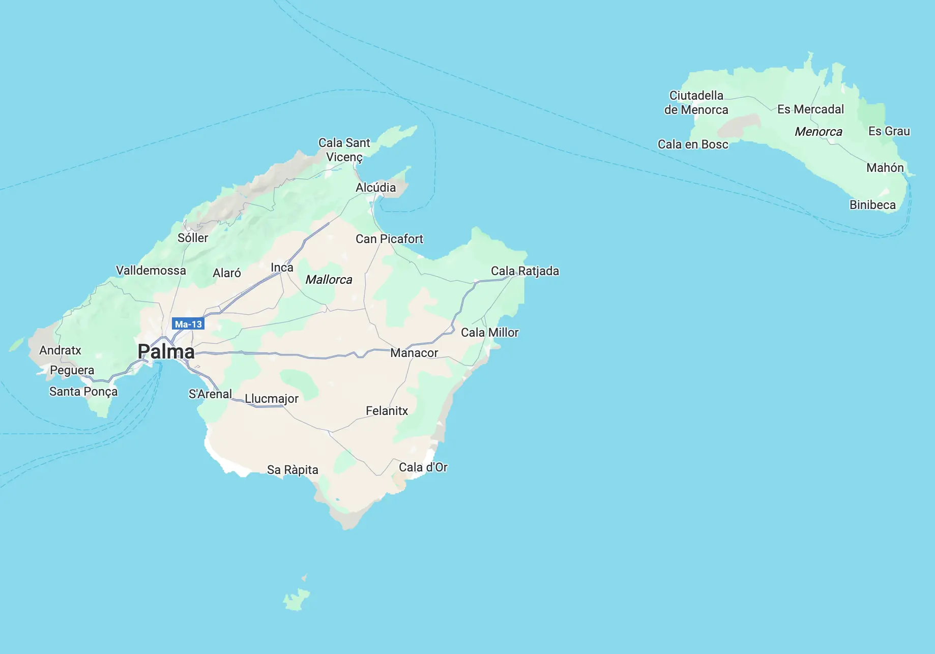 Ciutadella Route Image