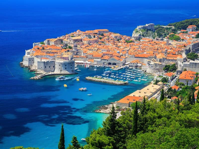Dubrovnik Split Charter Area Itinerary