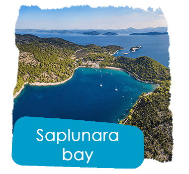 Saplunara bay yacht charter Croatia