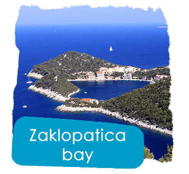 Zaklopatica bay yacht charter Croatia