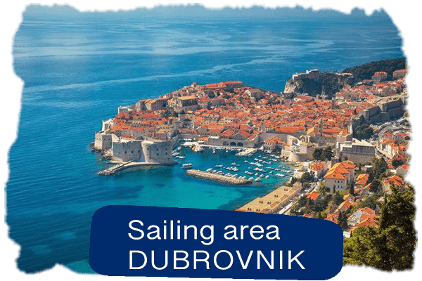 Dubrovnik sailing area itinerary
