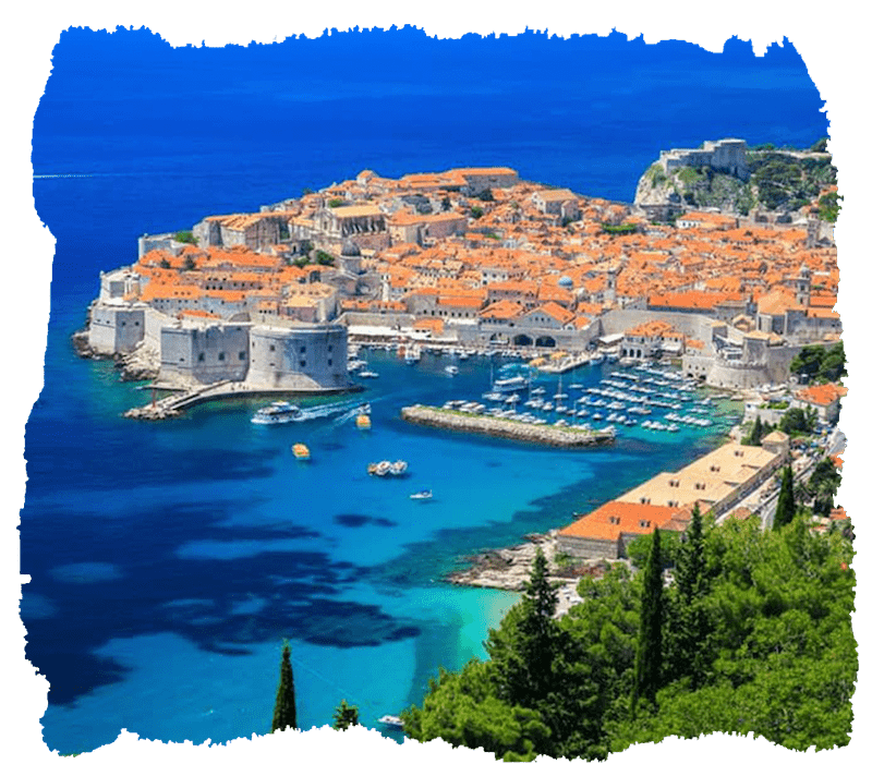 Dubrovnik charter area itinerary
