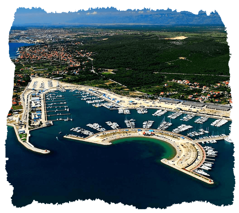 Sukosan marina Yacht charter Croatia