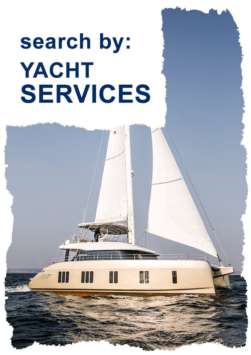 Catamaran Charter Greece list by services