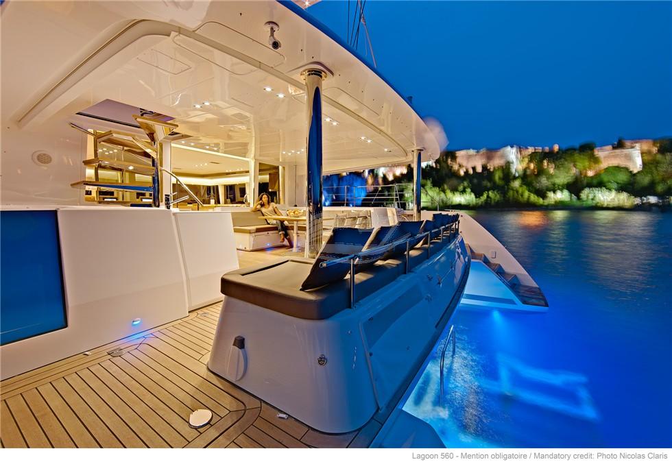 Lagoon 560 luxury crewed catamaran Greece 5