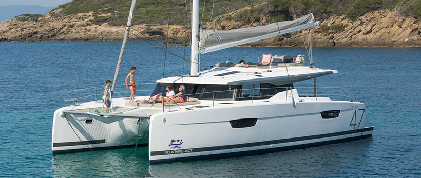 Saona 47 Catamaran Charter Croatia Main