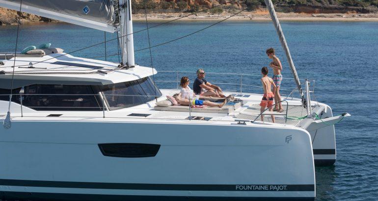 Saona 47 Catamaran Charter Greece 19