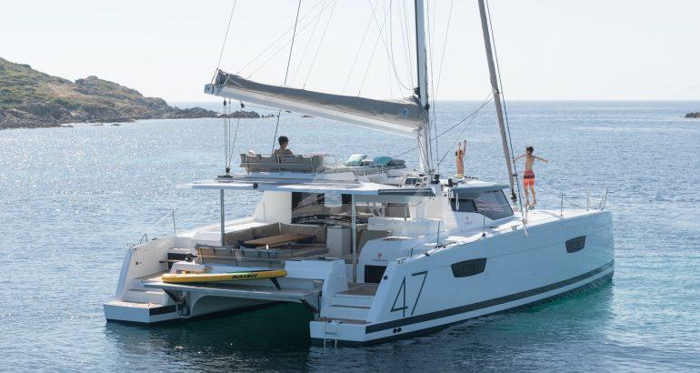 Saona 47 Catamaran Charter Greece 20