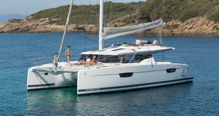Saona 47 Catamaran Charter Greece 21