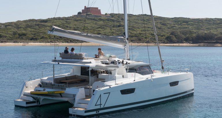 Saona 47 Catamaran Charter Greece 22