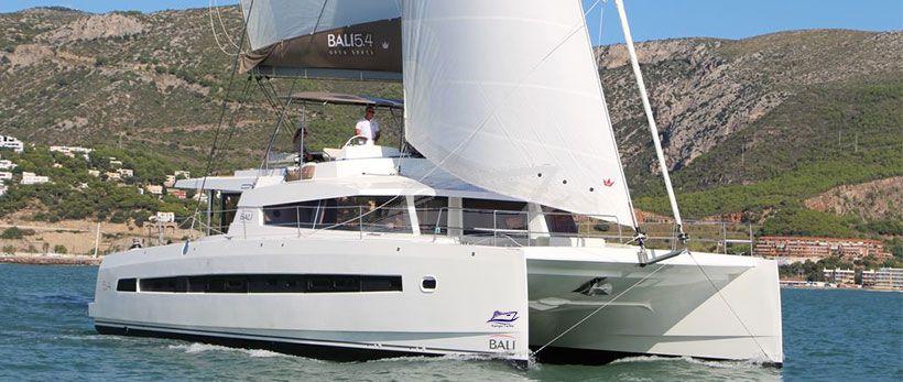 Bali 5.4 Catamara Charter Greece Main