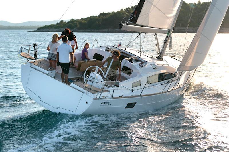 Elan 45.1 sailing boat charter croatia 13 min
