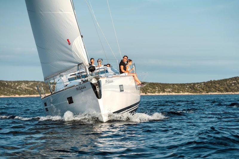 Elan 45.1 sailing boat charter croatia 15 min