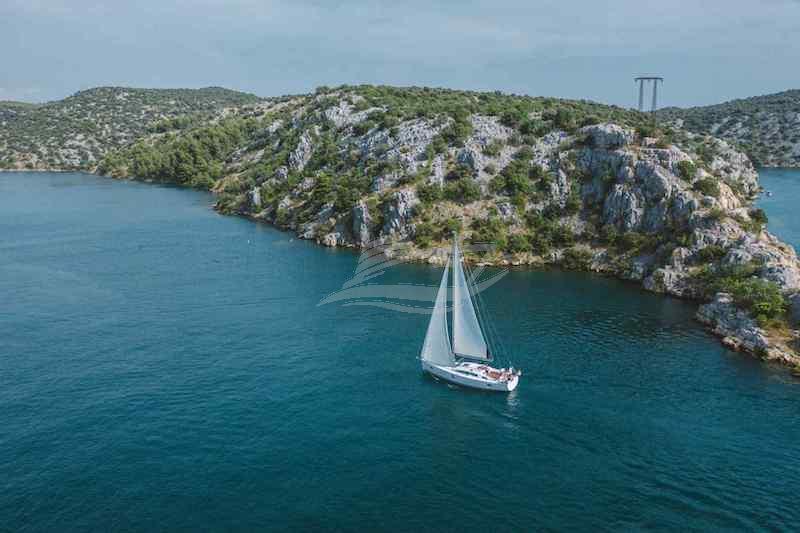 Elan 45.1 sailing boat charter croatia 5 min