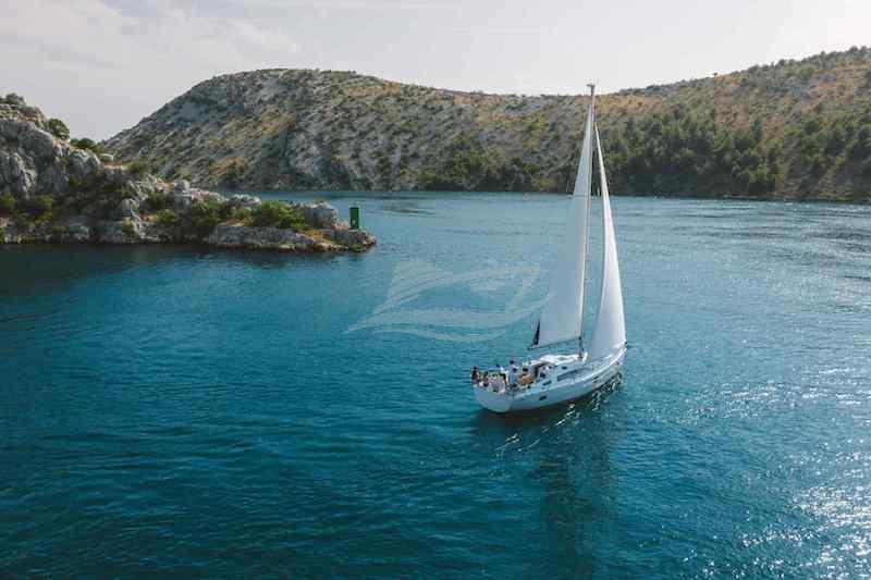 Elan 45.1 sailing boat charter croatia 6 min