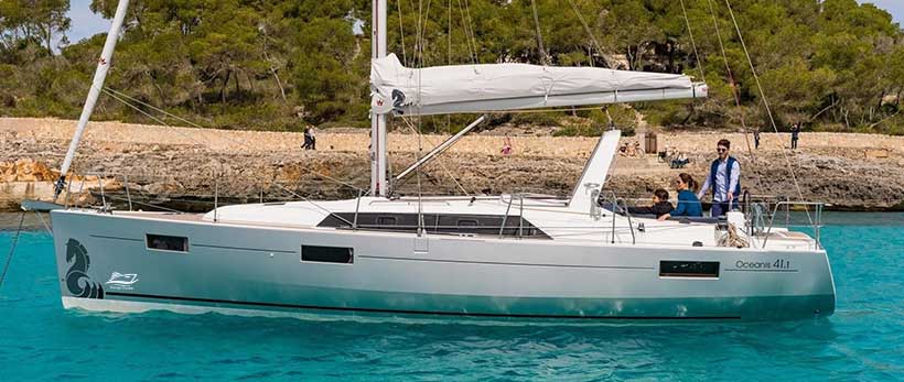 Beneteau Oceanis 41.1 Sailing Yachts Charter Greece Main