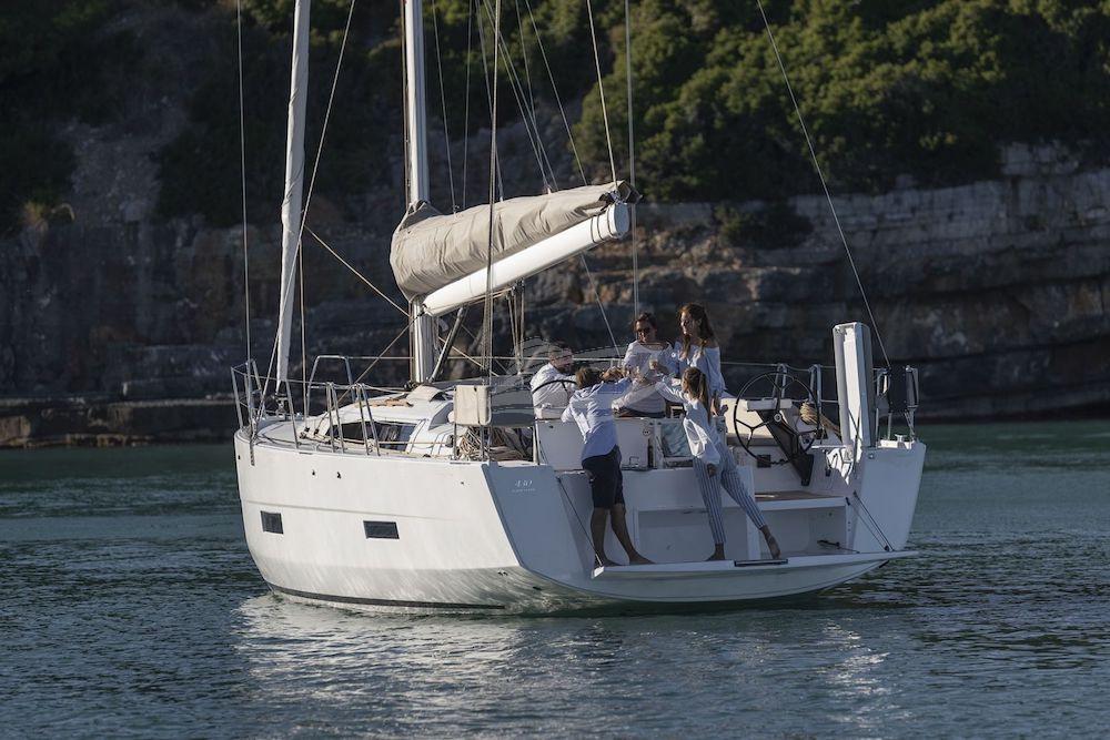 Dufour 430 GL sailing yacht charter greece 11