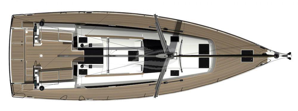 Dufour 460 GL sailing yacht charter greece 45