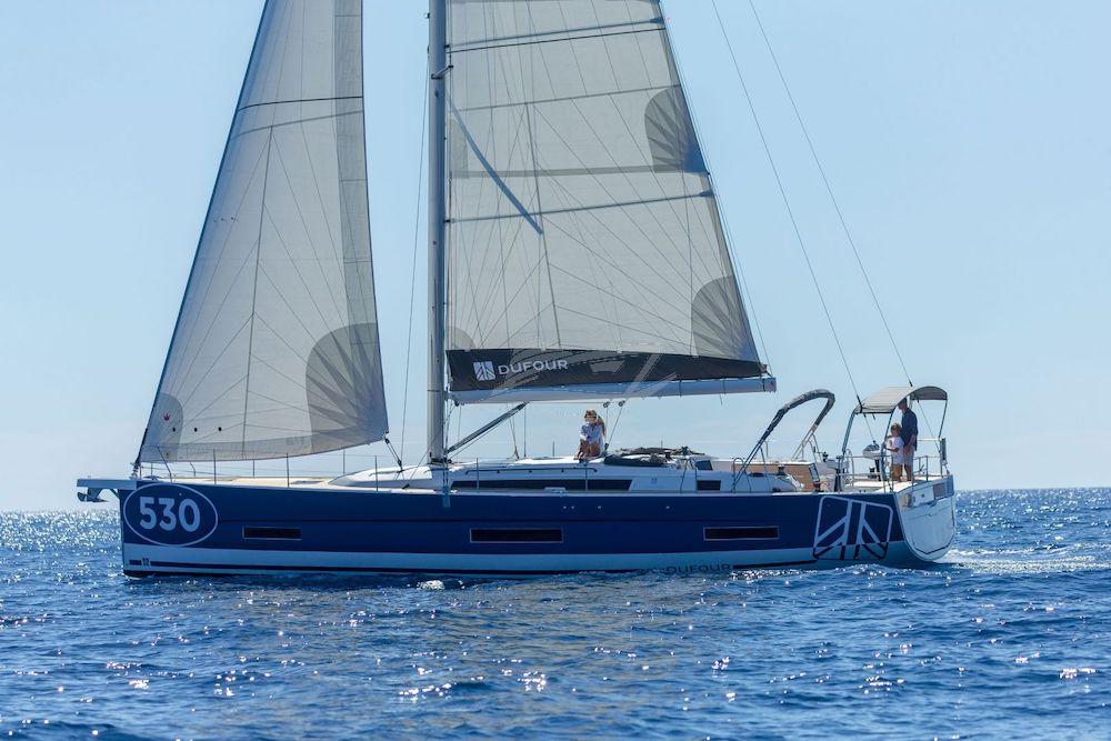 Dufour 530 sailing yachts charter croatia 14