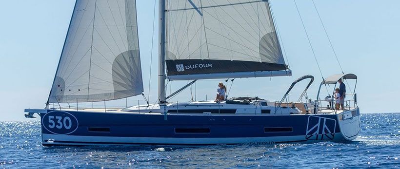 Dufour 530 Sailing Yachts Charter Greece Main