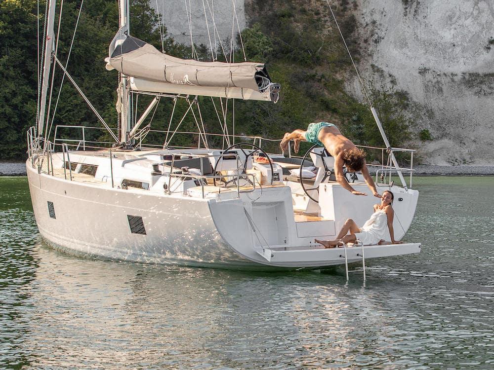 Hanse 458 sailing yachts charter greece 17