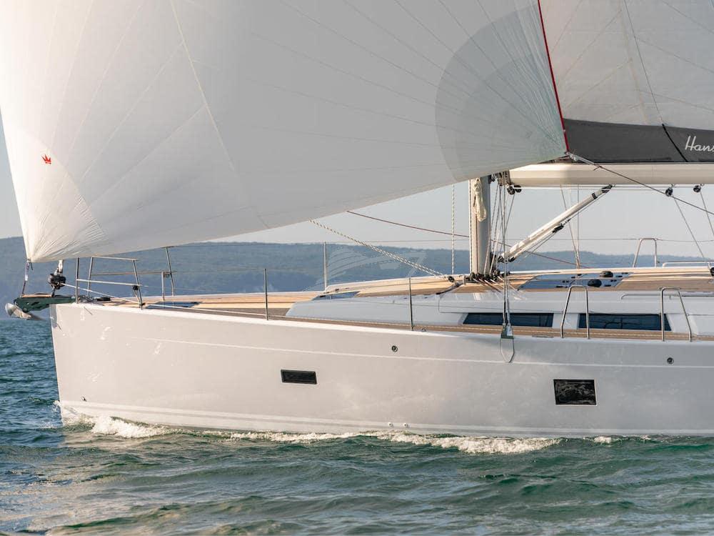 Hanse 458 sailing yachts charter greece 21