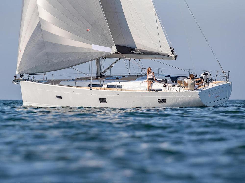 Hanse 458 sailing yachts charter greece 25