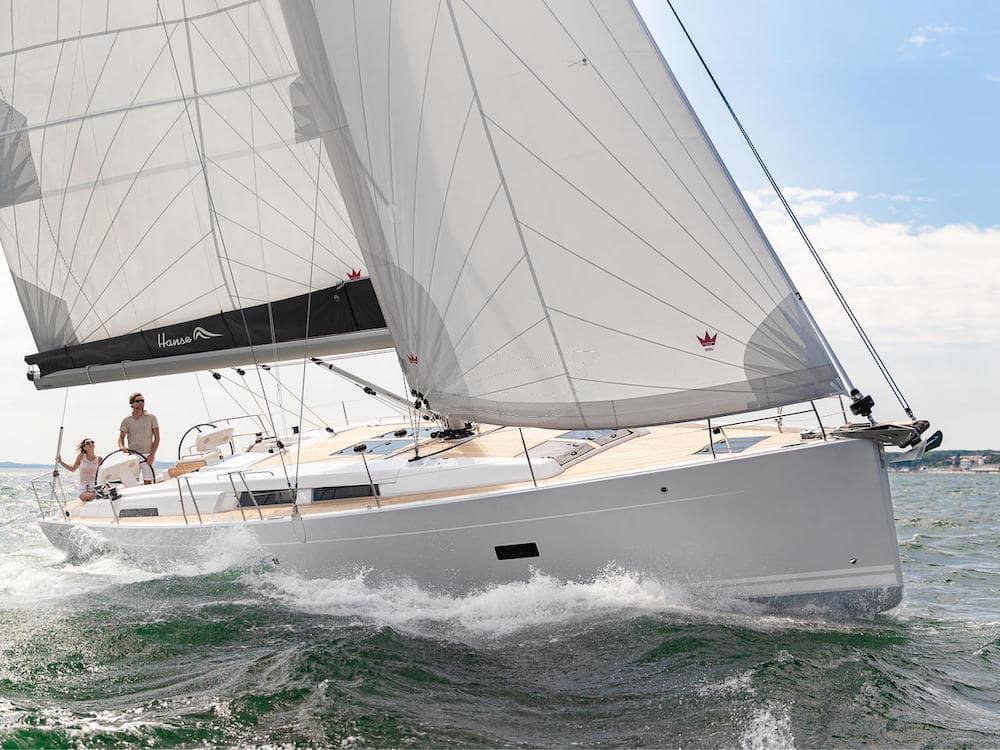 Hanse 458 sailing yachts charter greece 4