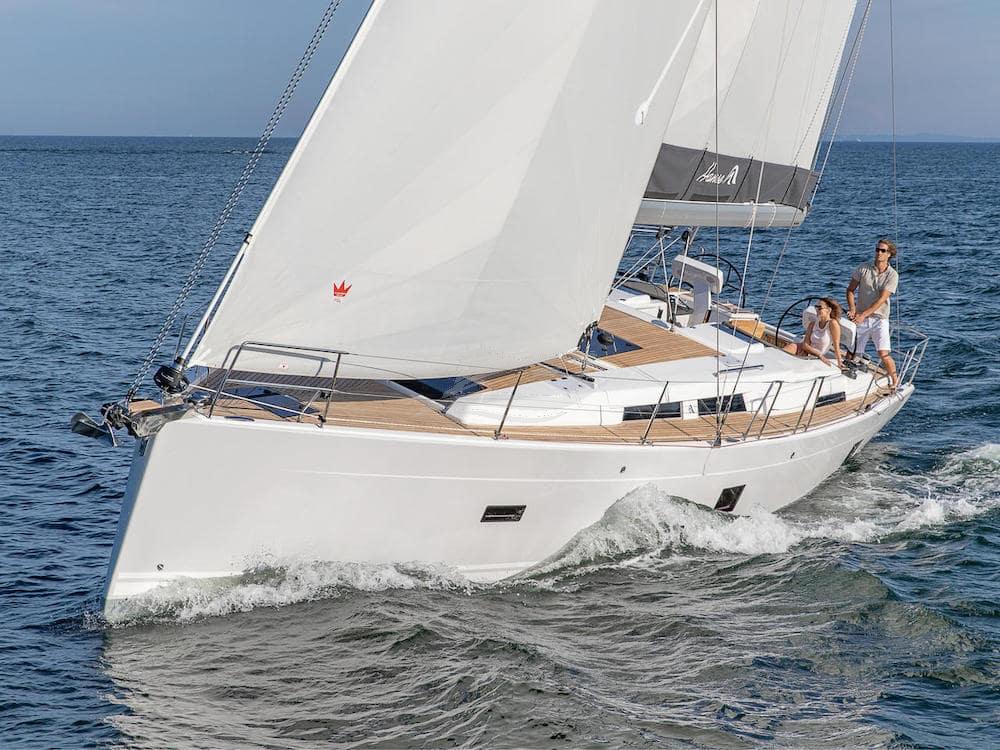 Hanse 458 sailing yachts charter greece 7