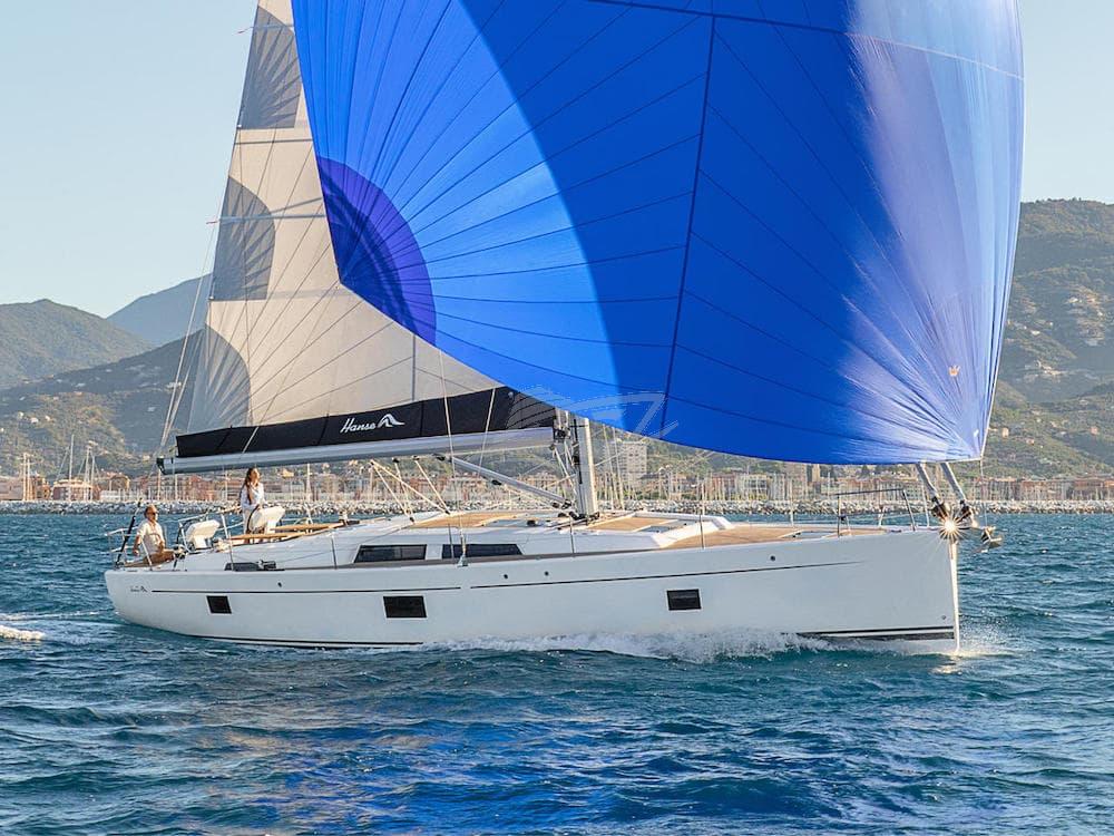 Hanse 508 sailing yachts charter greece 2