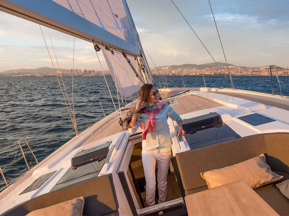 Hanse 588 sailing yacht charter greece 4