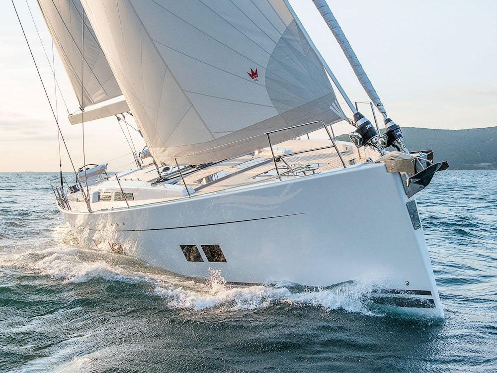 Hanse 588 sailing yacht charter greece 7