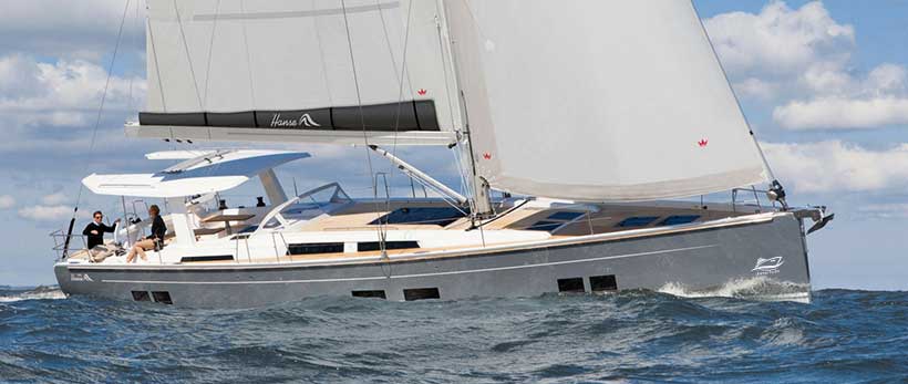 Hanse 588 Sailing Yacht Charter Greece Main