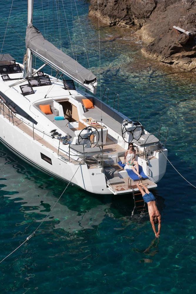 Jeanneau 54 sailing yacht charter croatia 39