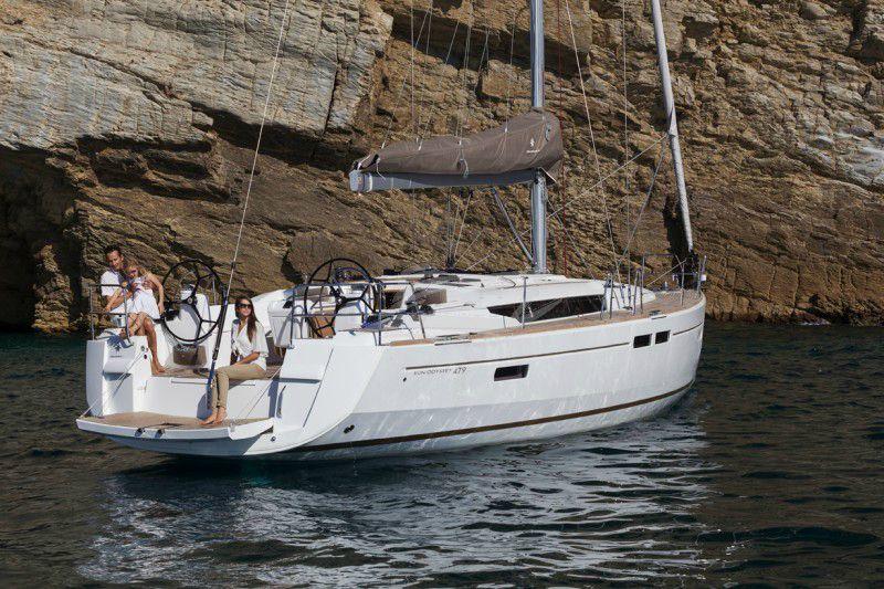 Jeanneau Sun Odyssey 479 sailing yacht charter greece 7