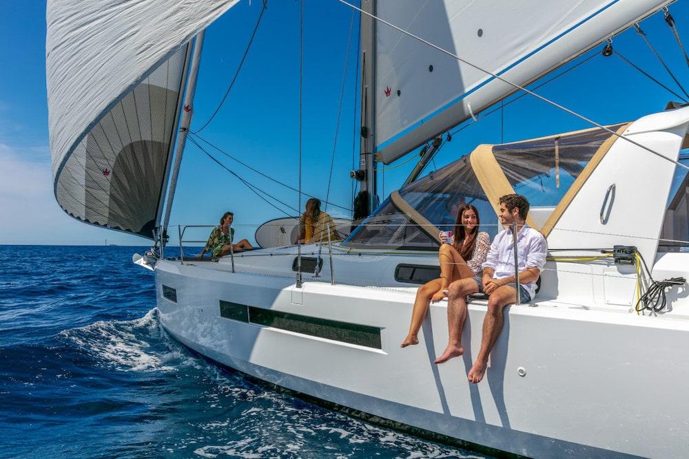 Jeanneau Sun loft 47 sailing yacht charter Greece 1