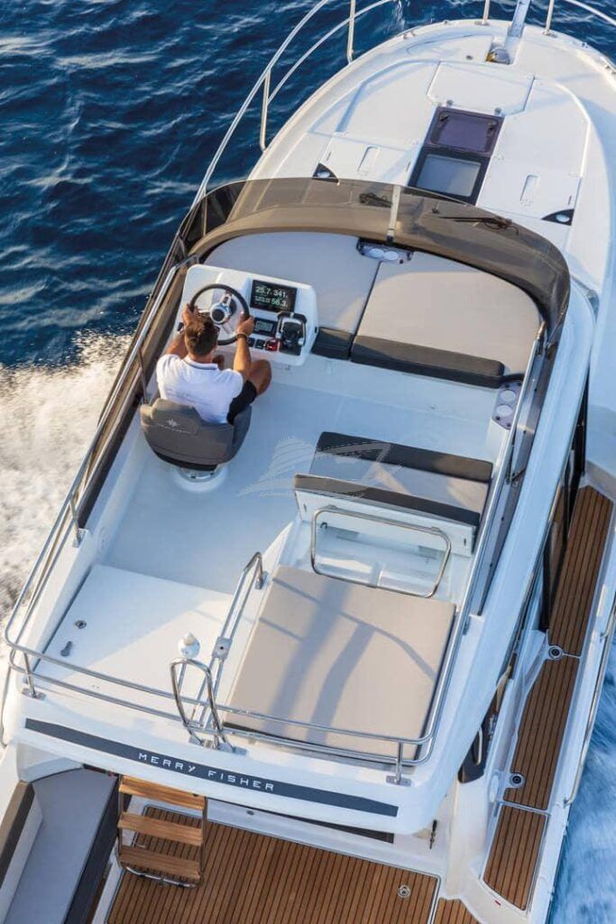 Merry Fisher 1095 FLY motor yachts charter croatia 3 min