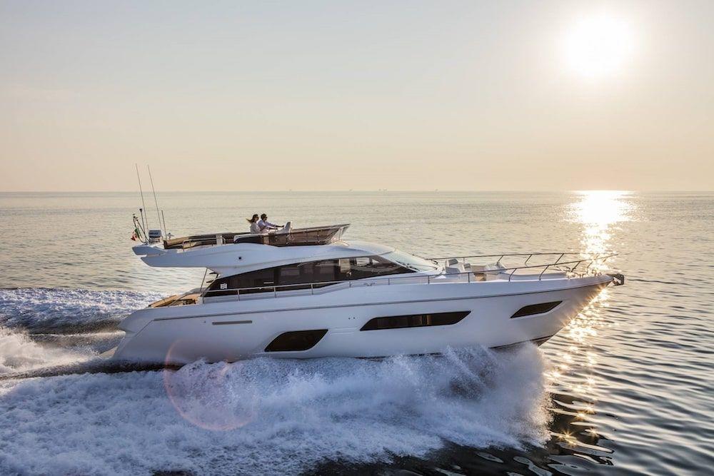 Feretti 550 Luxury motor yacht Croatia 1 min