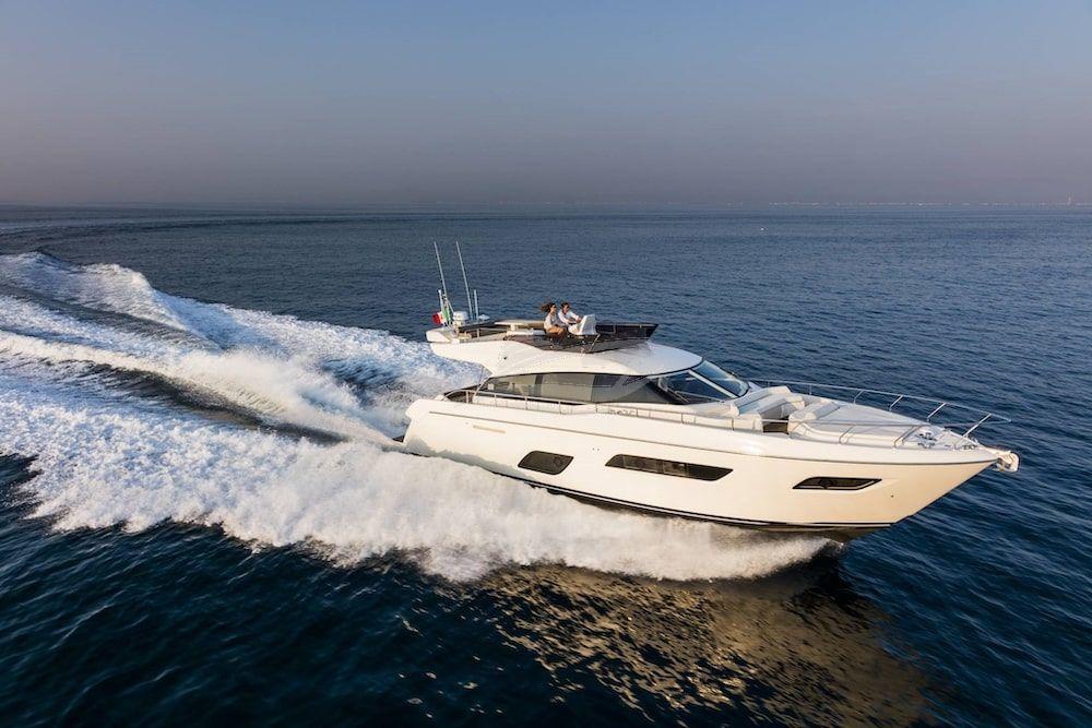 Feretti 550 Luxury motor yacht Croatia 2 min