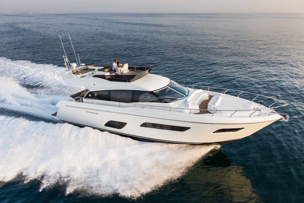 Feretti 550 Luxury motor yacht Croatia 5 min