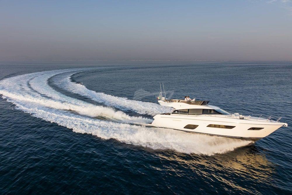 Feretti 550 Luxury motor yacht Croatia 6 min