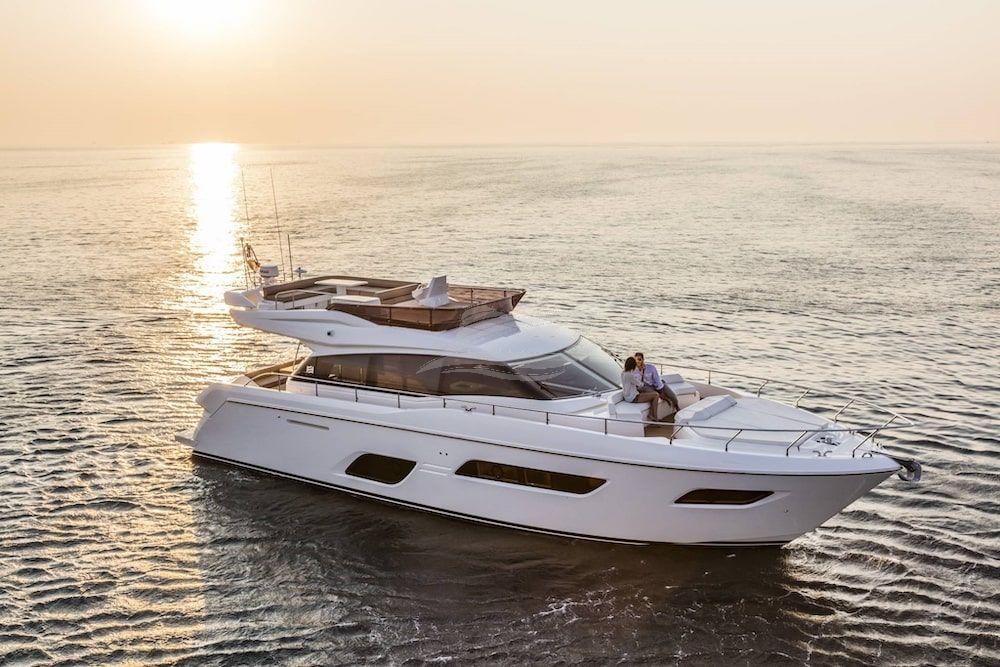 Feretti 550 Luxury motor yacht Croatia 7 min