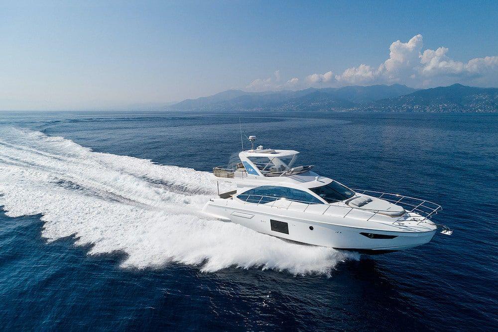Azimut 55 Fly motor yachts charter croatia 1