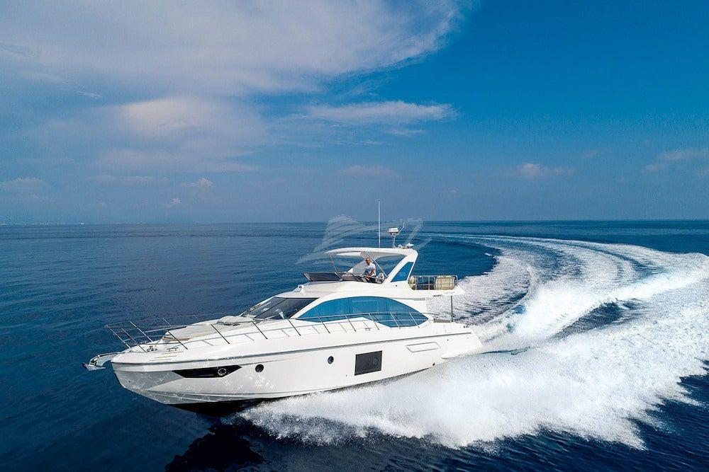 Azimut 55 Fly motor yachts charter croatia 3