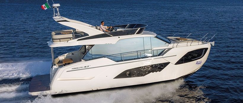 Absolute 47 Fly Luxury Motor Yacht Croatia Main