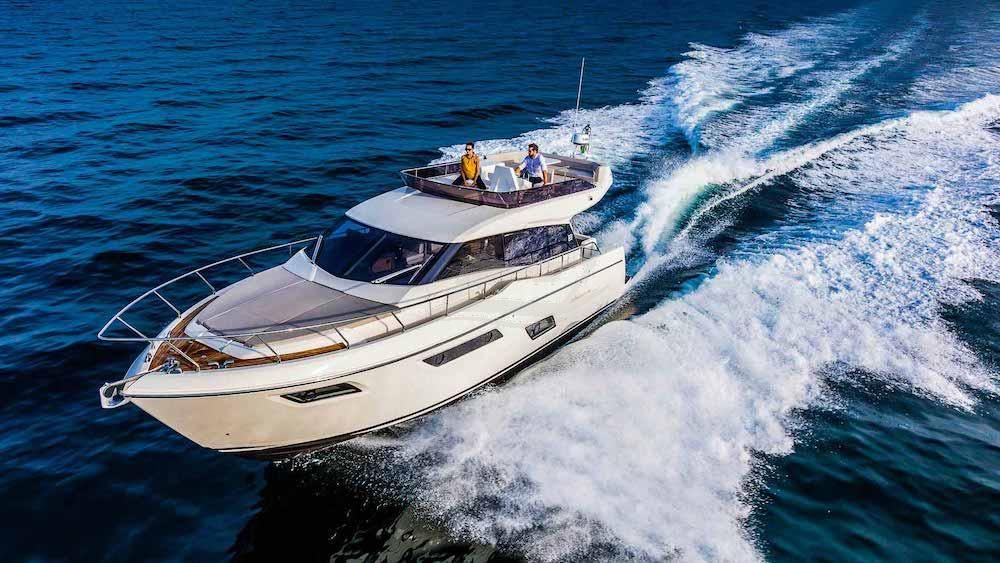 Feretti 450 Luxury motor yacht Croatia 1