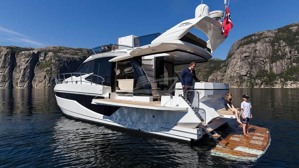 Galeon 460 flu Luxury motor yacht Croatia 34