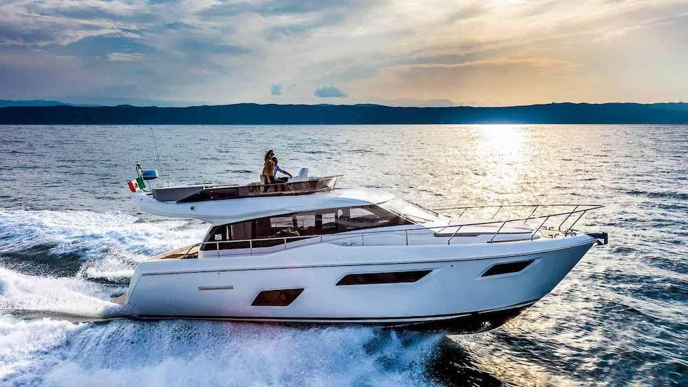 Feretti 450 Luxury motor yacht Greece 3
