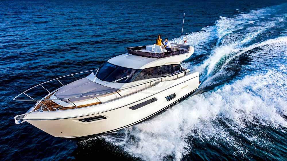Feretti 450 Luxury motor yacht Greece 4