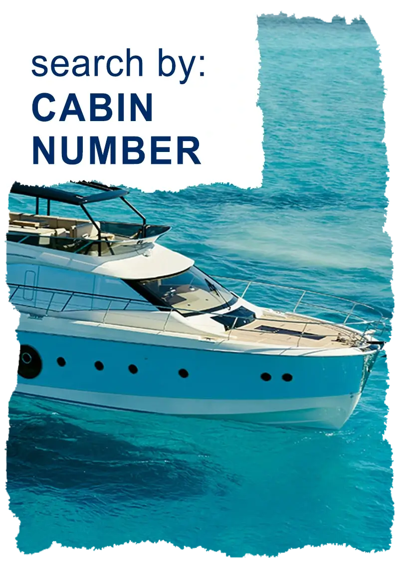 Motor boats Search by number of cabins